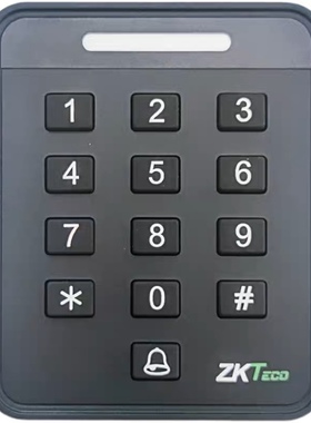 熵基科技ZKTeco门禁机SC601物理按键门禁机密码刷卡开门一体机