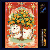 MR.CHOO木质异形拼图马到橙功定金链接