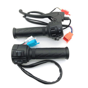 DE3 DE8欧韵DM3电瓶车把座开关油门转把 DE2 适用雅迪电动车DM6