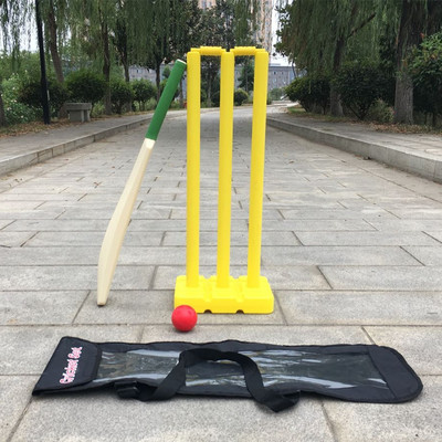 包邮板球套装板球学生训练青少年练习板球组蝙蝠成套cricket set
