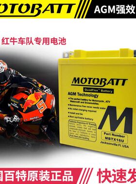 用于本田VFR1200F FD CTX1300 ST1300CB1300 VT1300大狗电瓶电池