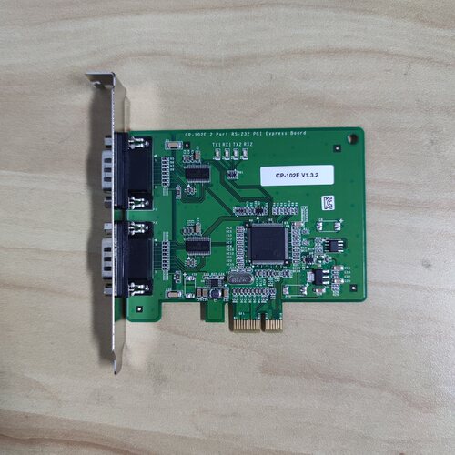 2口卡 CP-102E  PCI-E 2串口卡RS232 原装MOXA串口卡