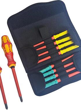 德国维拉WERA电工绝缘螺丝刀套装KK VDE 双手柄17件组合006611