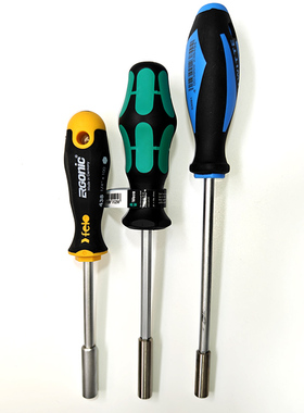 德国WERA维拉 WITTE威特1/4  6.3mm螺丝批头磁性手柄套筒810 812