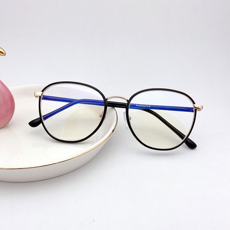 高档眼镜老花镜女士时尚正品老花镜女TR高清平光镜个性显瘦眼镜框