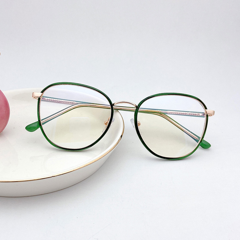 高档眼镜老花镜女士时尚正品老花镜女TR高清平光镜个性显瘦眼镜框