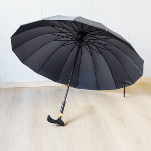 长柄伞纯色晴雨加固防滑