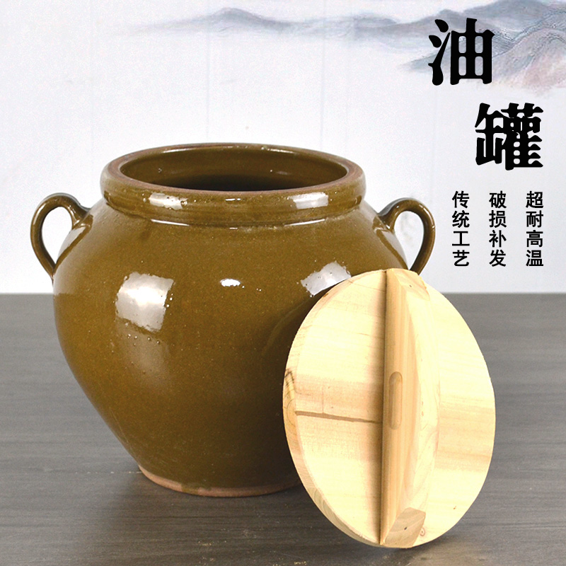 四川土陶土陶米缸耐高温无铅无毒