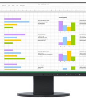 EIZO艺卓显示器 专业商用、办公、护眼、节能 23.8英寸 EV2450