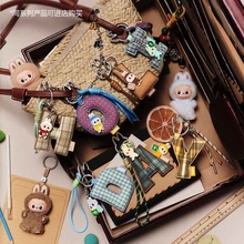 熊玩POPMART泡泡玛特THEMONSTERS心底密码系列字母挂件盲盒LABUBU