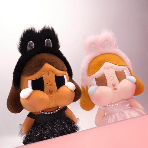 POPMART泡泡玛特Crybaby Shiny Shiny系列哭娃潮玩毛绒潮玩公仔