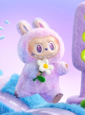 熊玩POPMART泡泡玛特LABUBU前方高能马卡龙3.0拉布布搪胶毛绒盲盒