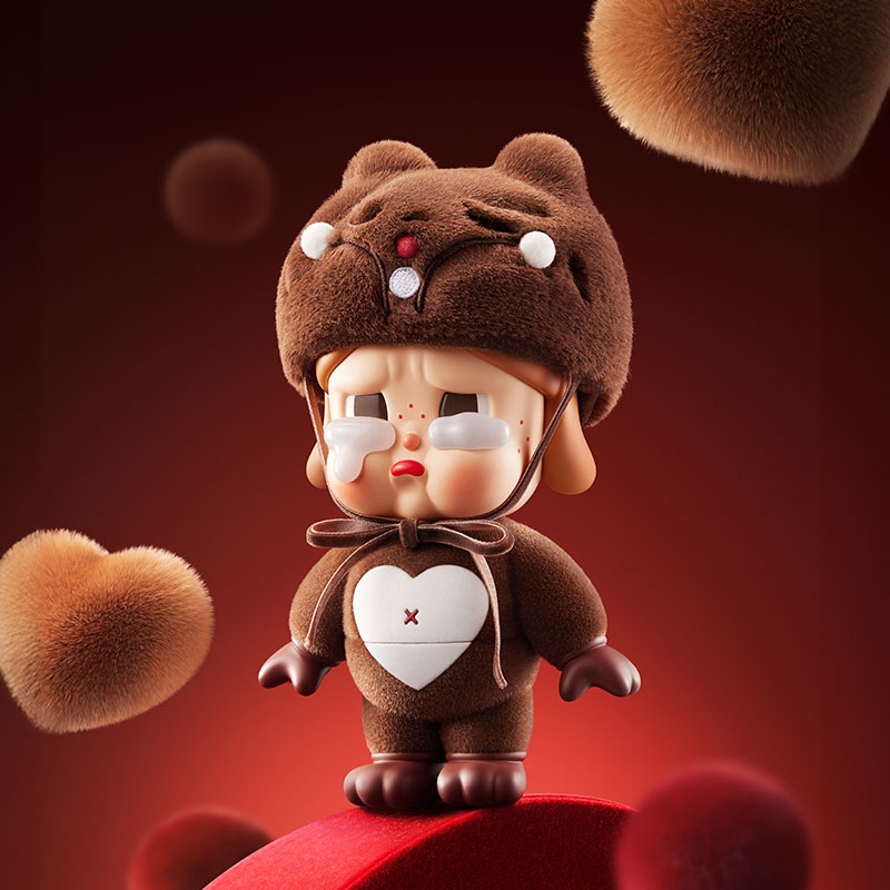 熊玩 POPMART泡泡玛特Crybaby真爱之盒 哭娃手办潮玩礼物摆件玩具