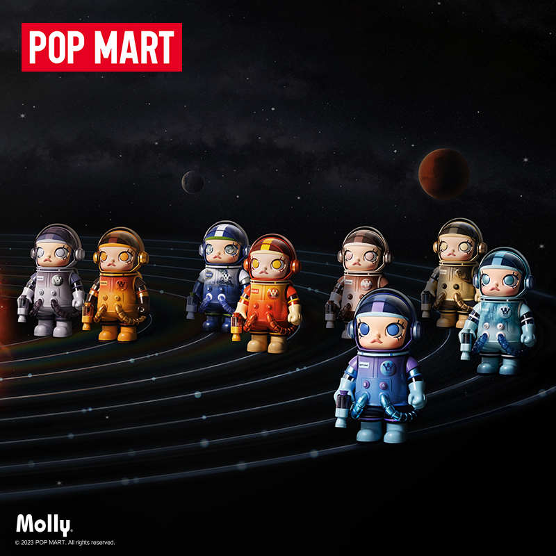 POPMART泡泡玛特 MEGA SPACE MOLLY 400%星球系列 盲盒 手办
