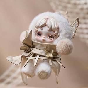 POPMART泡泡玛特SKULLPANDA-围与困毛绒公仔SP挂件潮玩潮玩吊卡