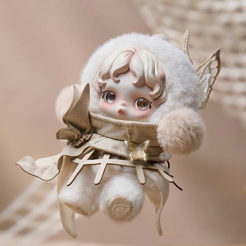 POPMART泡泡玛特SKULLPANDA-围与困毛绒公仔SP挂件潮玩潮玩吊卡