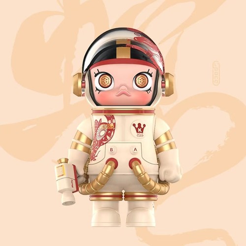 POPMART泡泡玛特SPACE MOLLY 2025·蛇 100%蛇年限定手办潮玩MEGA