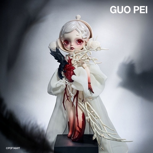 POPMART泡泡玛特SKULLPANDA × GUO PEI 1/6可动人偶摆件潮玩礼物