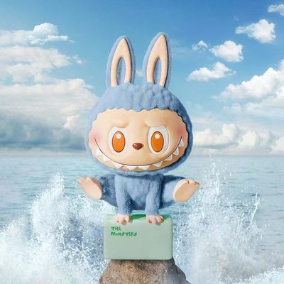 熊玩POPMART泡泡玛特 THE MONSTERS慵懒瑜伽系列手办labubu盲盒