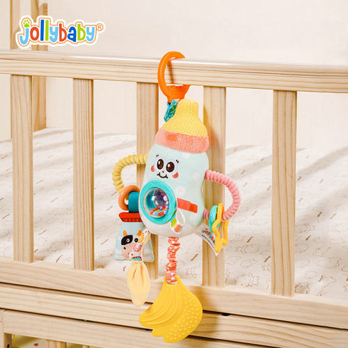 jollybaby车挂玩具奶瓶造型