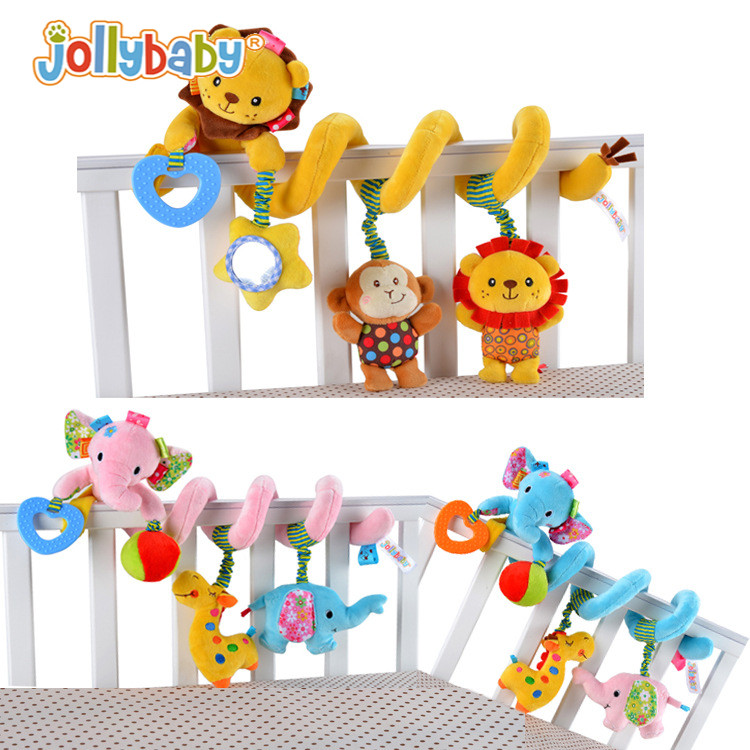 婴儿床挂推车挂益智玩具车床绕
