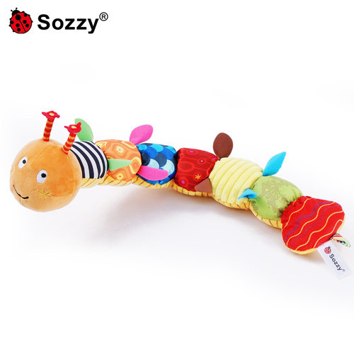 SOZZY音乐安抚玩偶毛毛虫