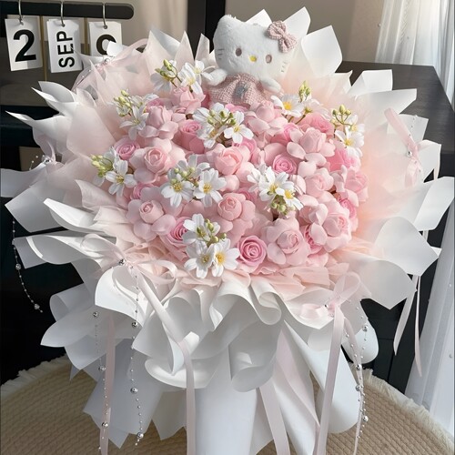 仙子之吻香皂花情人节生日礼物