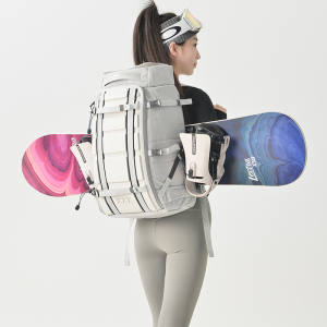 XXXsnow单板双肩滑雪背包可背单板双板野雪包可登机滑雪包30L