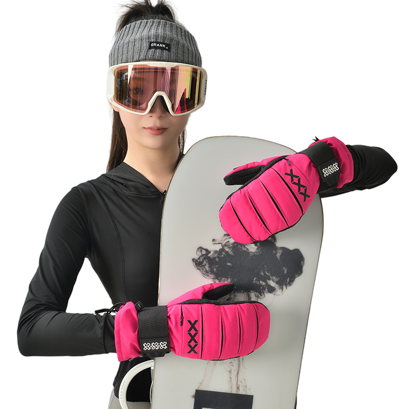 滑雪手套女加绒保暖防水防风