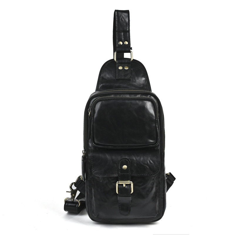 疯马皮男士单肩斜跨腰包头层牛皮真皮多功能户外斜跨单肩手机包,箱包皮具/热销女包/男包,胸包,淘宝优惠券,粉丝福利购,淘宝优惠卷