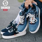 [Spot] Giày Nike x 3x1 Air Force 1 Giày denim thấp AF1 905345-402-403 - Dép / giày thường