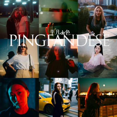 captureone样式 夜景人肖像街拍暗调胶片调色滤镜c1飞思预设CO670