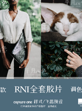 captureone样式人像风光静物RNI全套胶片调色滤镜C1飞思预设CO299
