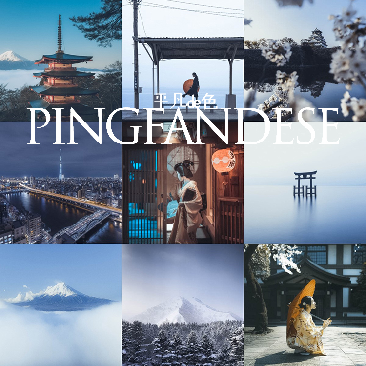 capture one样式 日系城市风光人文青蓝胶片调色 c1飞思预设CO634