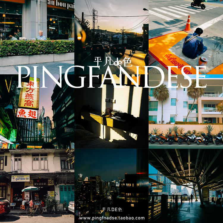 capture one样式 人文街拍夜景城市胶片调色滤镜 C1飞思预设CO554