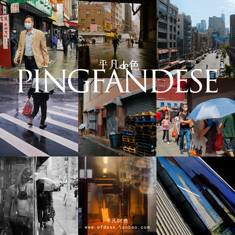 Capture One样式 港风扫街人文人像胶片调色滤镜 C1飞思预设CO613