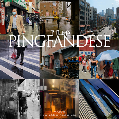 Capture One样式 港风扫街人文人像胶片调色滤镜 C1飞思预设CO613