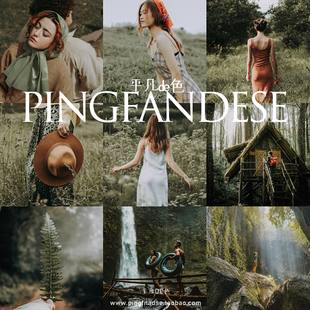 Capture One样式小清新自然人像森系风光调色滤镜C1飞思预设CO585