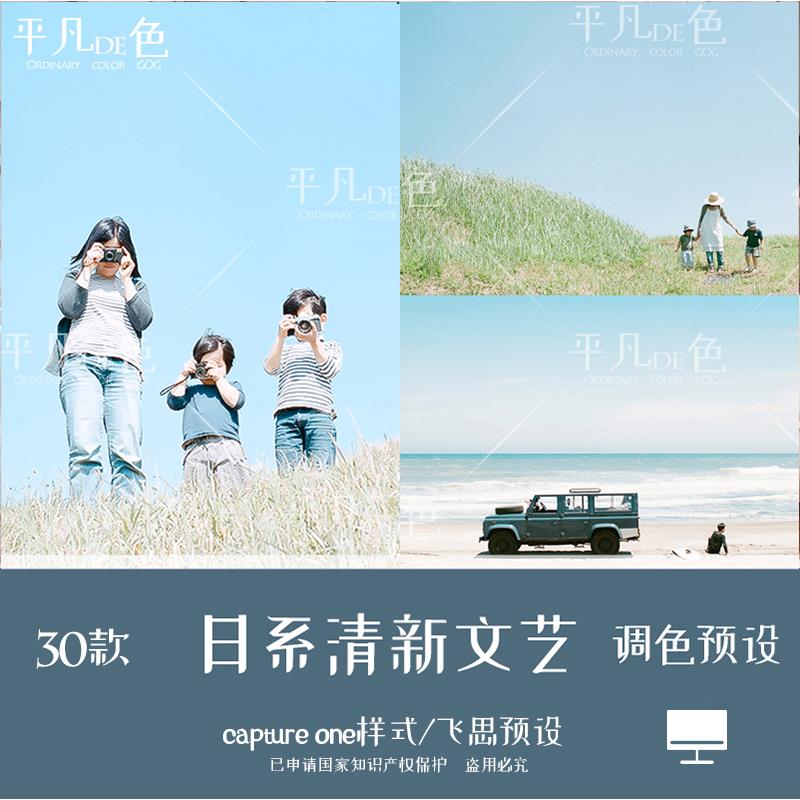 capture one样式日系小清新文艺滨田英明调色滤镜C1飞思预设CO992