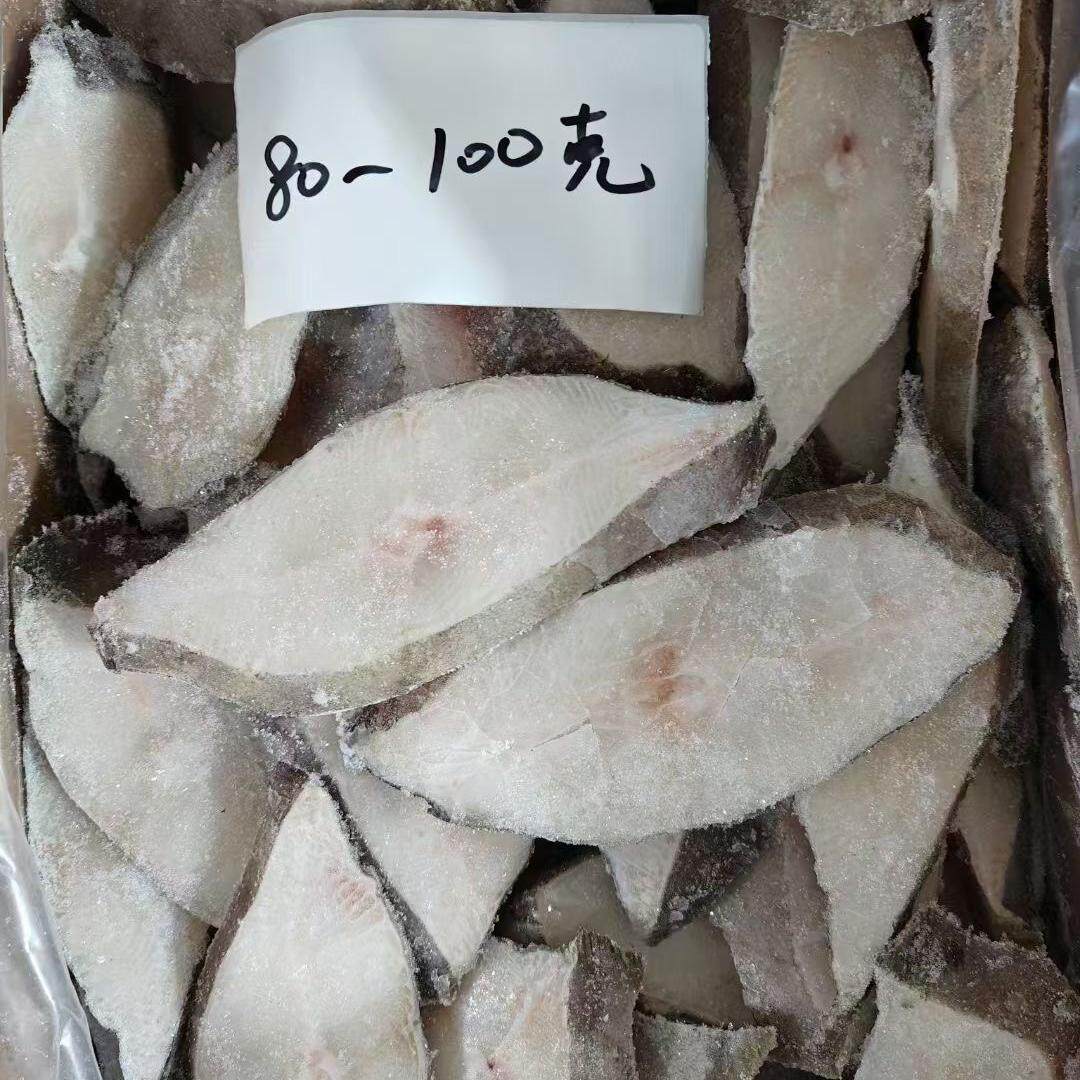 鲽鱼段80-100g比目鱼切片鸦片鱼片鲽鱼块冷冻深海鲽鱼块6kg