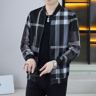 网眼防晒衣男士夏季薄款透气防晒衫超薄镂空上衣外套男潮牌防晒服