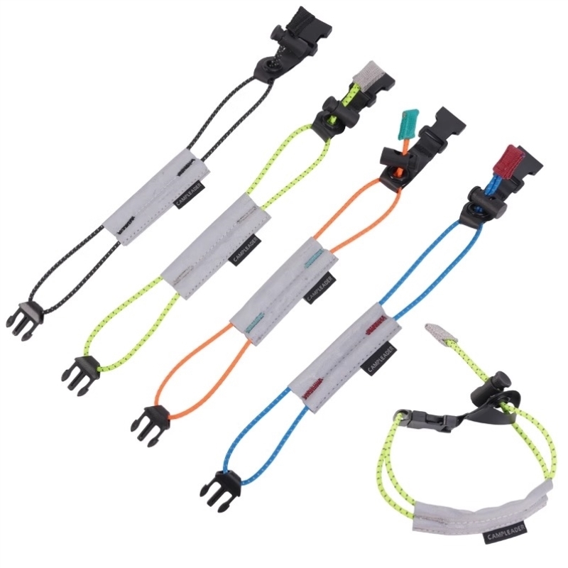 户外骑行反光束裤带夜骑自行车装备夜跑绑腿扎带束脚弹力绳扣绑带