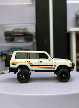 风火轮1:64丰田酷路泽巡洋舰避震改装合金车模改装胶胎汽车模型
