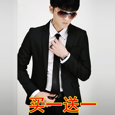 港风男士韩版西装百搭外套潮流