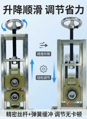 卧式可调心滑动单双轴承滑块可调节轴承座固定座支架UCT206 208