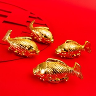 结婚婚庆婚礼婚俗用品新娘嫁妆道具喜盆内配件塑料元 宝金鱼小花生