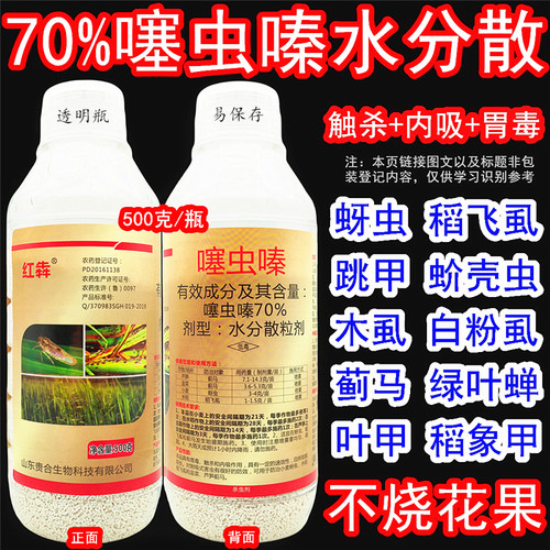 70%噻虫嗪蓟马蚜虫稻飞虱杀虫剂
