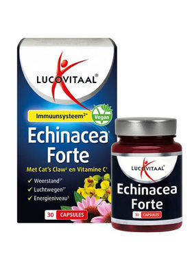 lucovitaal荷兰猫爪草紫锥菊清肺胶囊化痰结节养肺30粒