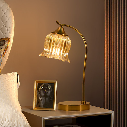 高级感！复古台灯床头灯