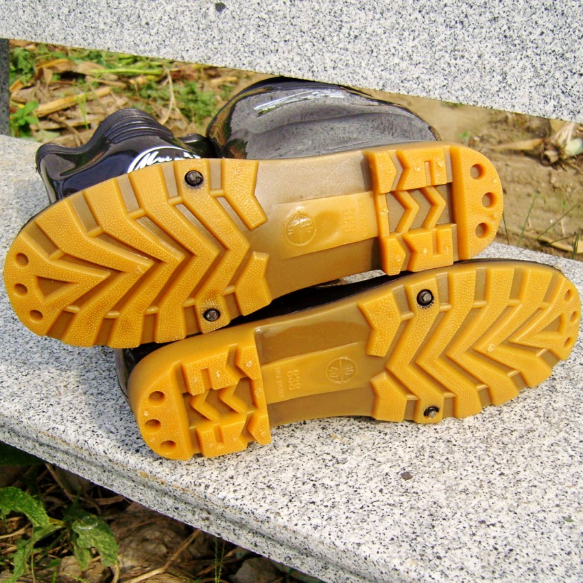 Chaussures - bottes caoutchouc homme - semelle tendon - Ref 972808 Image 3